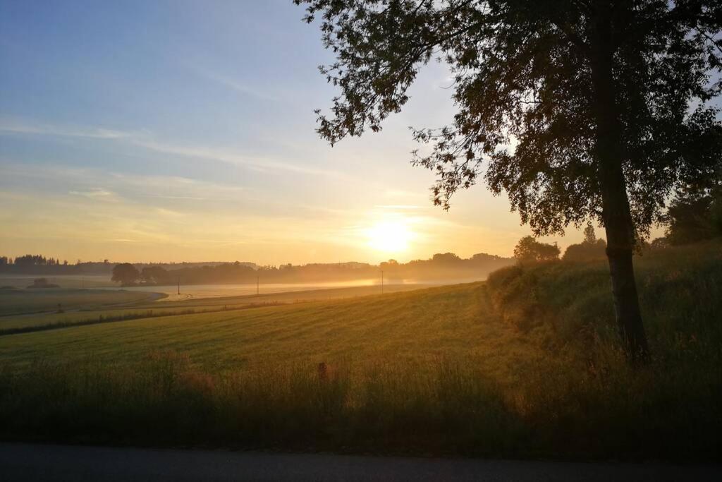 Charmantes Ferienhaeuschen Zwischen Muenchen Und Augsburg Ried  Eksteriør billede